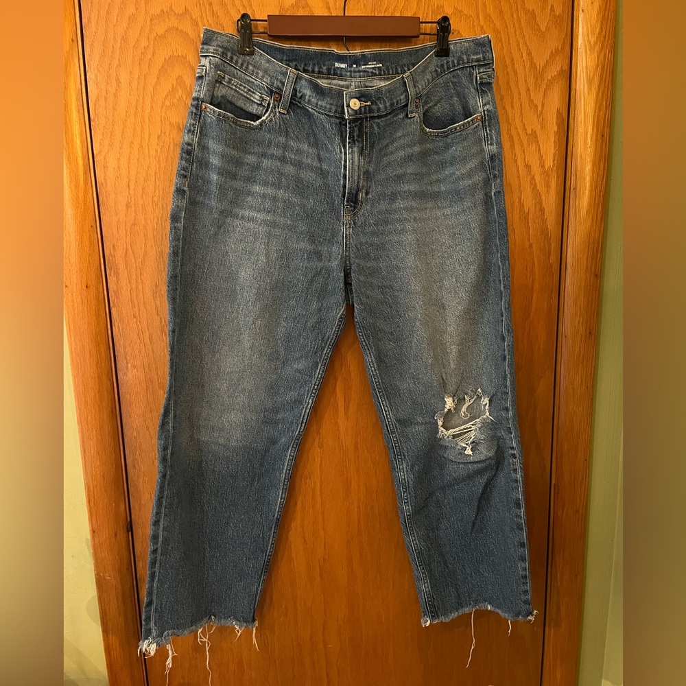 Old Navy Mid-Rise Boyfriend Loose Jeans